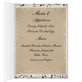 Menu Mariage le plus populaire (Intérieur (Droit))