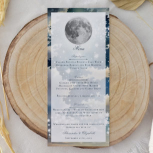 Menu Mariage lunaire de nuit