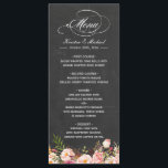 Menu mariage Modèle Vintage Floral Chalkboard<br><div class="desc">Vintage Floral Chalkboard Mariage Dîner Menu Modèle. 
(1) Pour plus de personnalisation,  cliquez sur le lien "customiser plus loin" et utilisez notre outil de conception pour modifier ce modèle. 
(2) Si vous avez besoin d'aide ou d'articles correspondants,  veuillez me contacter.</div>