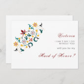 Menu Mariage Motif classique complexe de géométrie vint (Devant / Derrière)