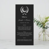 Menu Mariage officiel à thème de golf (Debout devant)