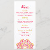 Menu Mariage Paramètre complexe (Devant)
