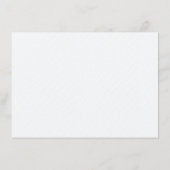 Menu Mariage Pastel Orange Yellow Spring Dahlia Fleurs (Dos)