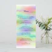 Menu Mariage Pastel Rainbow Brides (Debout devant)