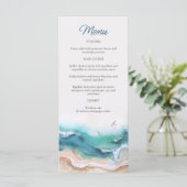 Menu Mariage Plage Côte (Debout devant)