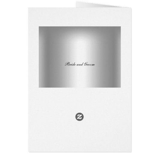 Menu Mariage populaire (Dos)