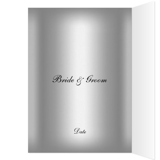 Menu Mariage populaire (Intérieur (Gauche))