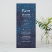 Menu Mariage Réception Étoile Signal Marine Cosmiq (Debout devant)