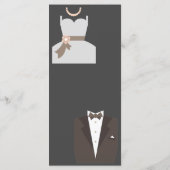 Menu Mariage Réception Mariage & Salle (Dos)