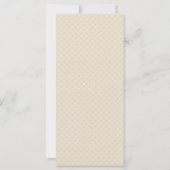 Menu Mariage rose de plage Tropical (Dos)