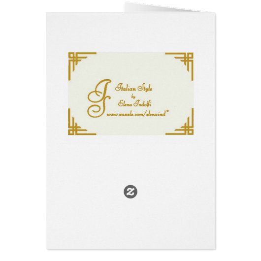 Menu Mariage Roses blanches (Dos)