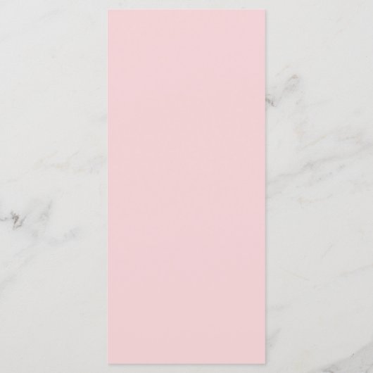 Menu Mariage Rustic Pink Drape Tree Branch (Dos)