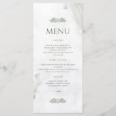Menu Mariage Simple Elegance (Devant)