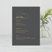 Menu Mariage Simple Elegance ID1022 (Debout devant)