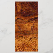 Menu mariage simple luxe doré minimum (Dos)