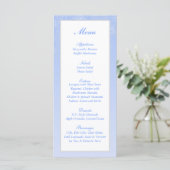 Menu Mariage Snowflake (Debout devant)