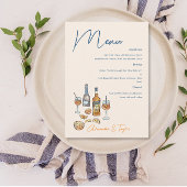 Menu Mariage Spritz italien