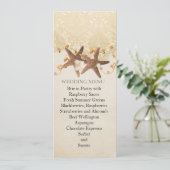 Menu Mariage Starfish Beach (Debout devant)