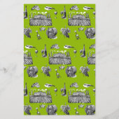 Menu Mariage Toile & Calligraphie (Dos)