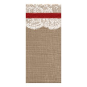 Menu Mariage Tournesol Rustique (Dos)