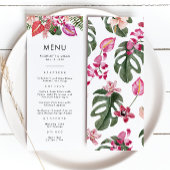 Menu Mariage tropical