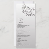 Menu mariage - Un goût d'amour (Devant)