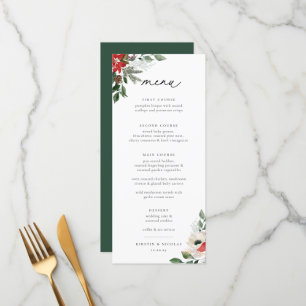 Menu Mariage végétal d'hiver