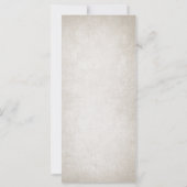 Menu Mariage Viking Celtic Gamer (Dos)