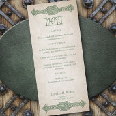 Menu Mariage Viking Celtic Gamer