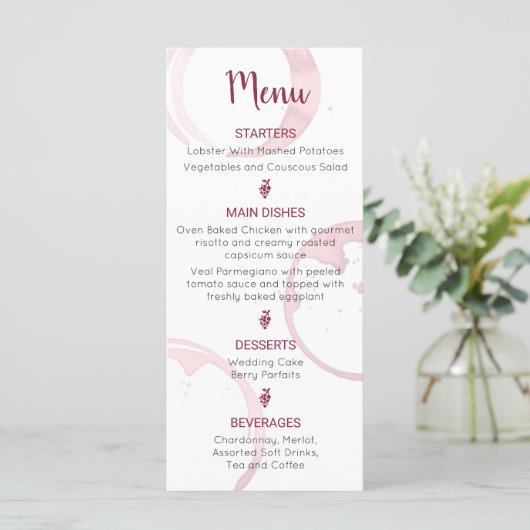 Menu Mariage Vins (Debout devant)