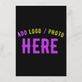 MENU MARQUE PERSONNALISABLE NOIRE VERIFIEE DE STYLE MOD (Dos)