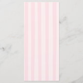 Menu Médical d'Infirmière Coquette Ruban Rose (Dos)