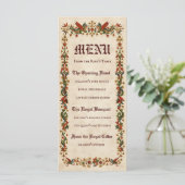 Menu médiéval | Renaissance de fête royale (Debout devant)