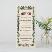 Menu médiéval | Renaissance de fête royale (Debout devant)