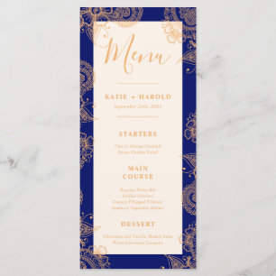 Menu Mehndi Wedding Dinner