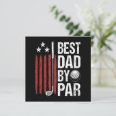 Menu Meilleur Papa Par Humour Golf (Debout devant)