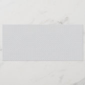 Menu Minimal Grey Polka Dot Pattern (Devant)