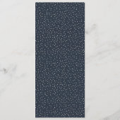 Menu Minimaliste Beige Élégant (Dos)