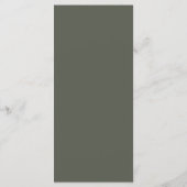 Menu Minimaliste discrète (Dos)