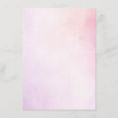 Menu minimaliste épuré violet et blanc (Dos)