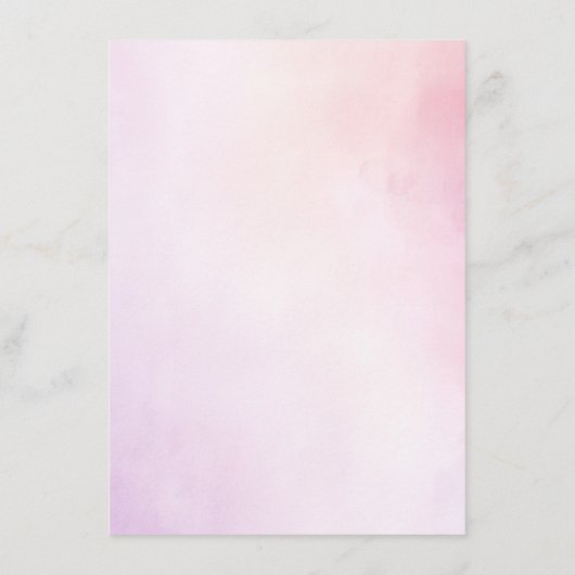 Menu minimaliste épuré violet et blanc (Dos)