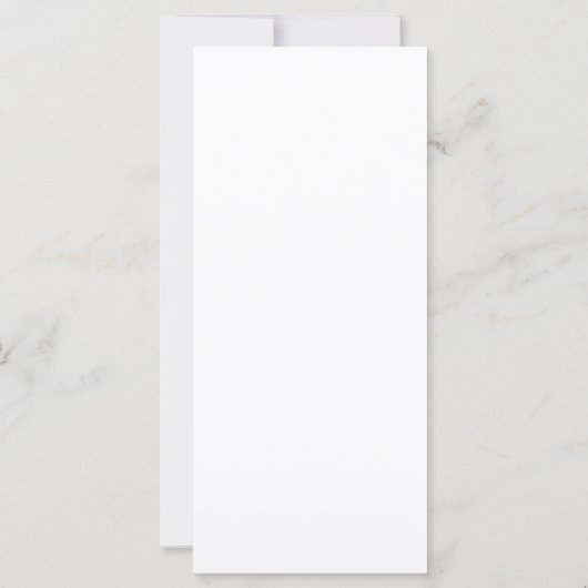 Menu Minimaliste Mariage Dîner | Mangeons (Dos)