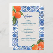 Menu minimaliste moderne (Devant / Derrière)