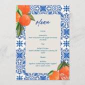 Menu minimaliste moderne (Devant)