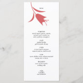 MENU MOD WINE TULIP MARIAGE (Devant)