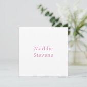 MENU MODELES TENDANCE MODERNES NOM ANNEE PASTEL ROSE (Debout devant)