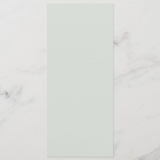 Menu Modern Minimal Minimalist Green Wedding (Dos)