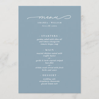 Menu Moderne et Élégant