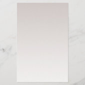 Menu Moderne Gold Stripe Hair Salon-prijslijst (Achterkant)