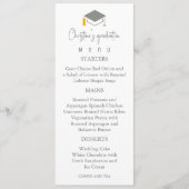 Menu Moderne Sage Vert Arrière - plan Graduation (Devant)